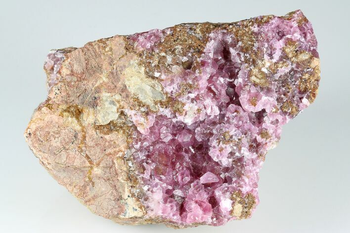 Cobaltoan Calcite Crystal Cluster - Bou Azzer, Morocco #185593